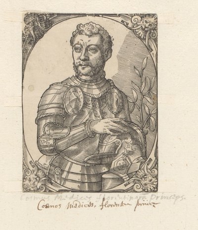 Porträtt av Cosimo de