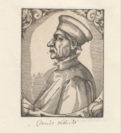 Porträtt av Cosimo de