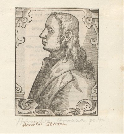 Porträtt av Ercole Strozzi av Anonymous