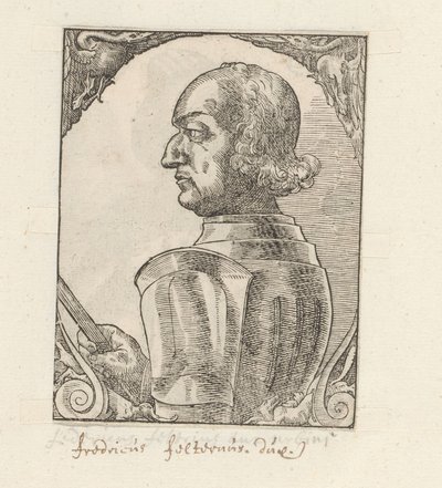 Porträtt av Federico da Montefeltro av Anonymous
