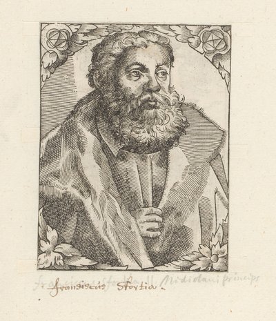 Porträtt av Francesco II Sforza av Anonymous