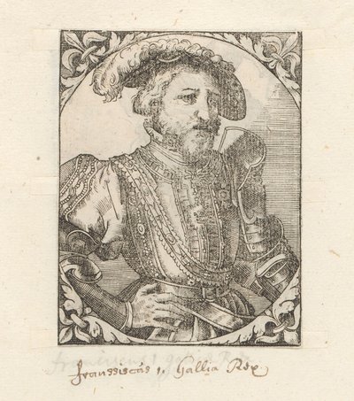 Porträtt av Frans I av Valois-Angoulême, kung av Frankrike av Anonymous