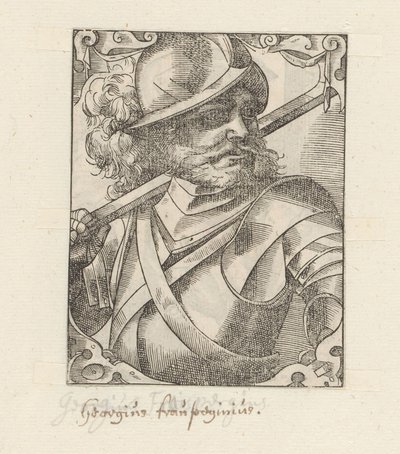 Portret van Georg von Frundsberg av Anonymous