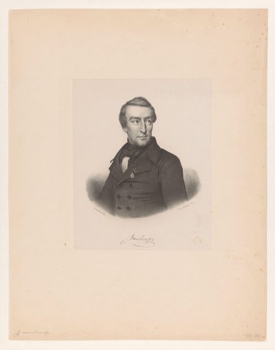 Porträtt av Jacob van Lennep av Anonymous