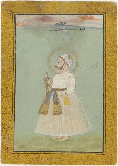 Porträtt av Jaisingh, grundare av Jaipur av Anonymous