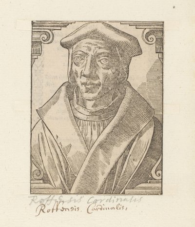 Porträtt av John Fisher av Anonymous