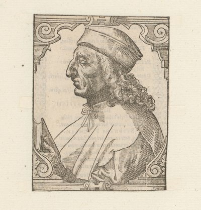 Porträtt av Julius Pomponius Laetus av Anonymous
