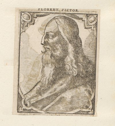 Porträtt av Leonardo da Vinci av Anonymous