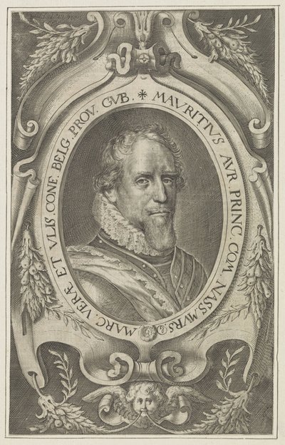 Porträtt av Maurits, Prins av Orange av Anonymous