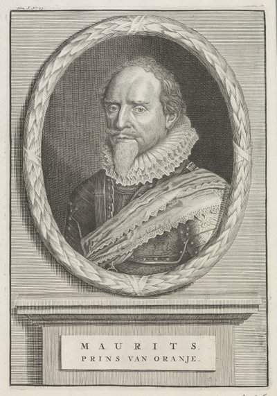 Porträtt av Maurits, Prins av Orange av Anonymous