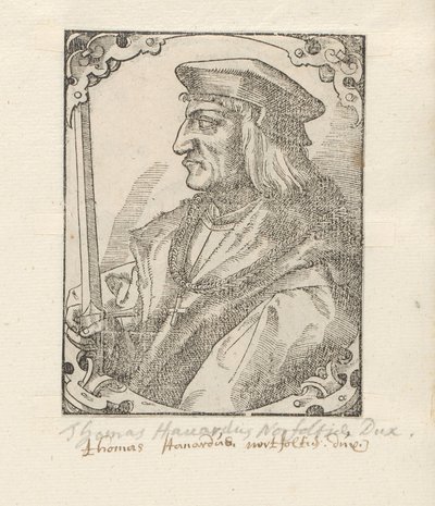 Porträtt av Thomas Howard av Anonymous