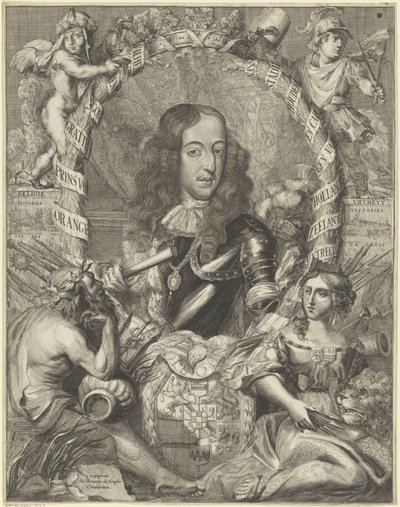 Porträtt av William III, Prince of Orange av Anonymous