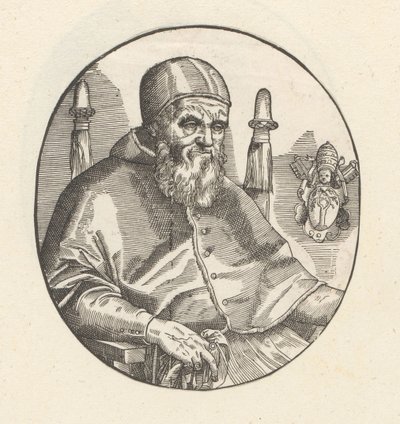 Porträtt av påven Julius II av Anonymous