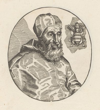 Porträtt av påven Paul IV av Anonymous