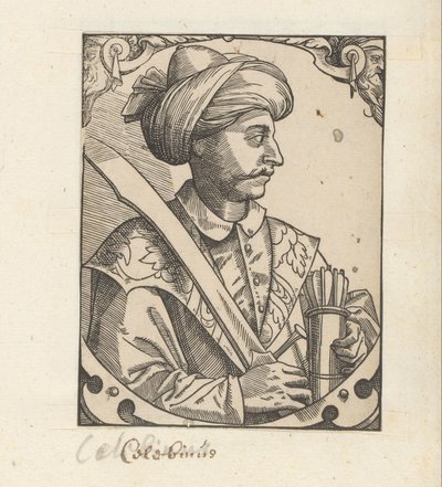 Porträtt av Sultan Selim I av Anonymous