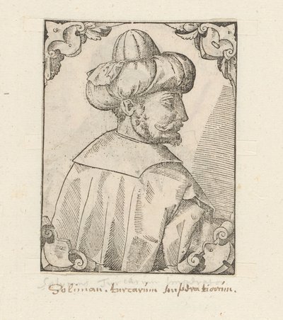 Porträtt av Sultan Selim I av Anonymous