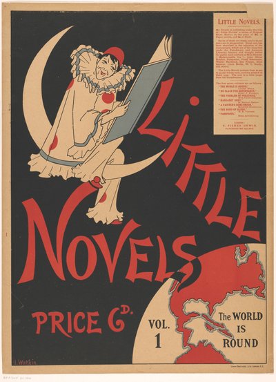 Reklamräkning för serien Little Novels av Anonymous