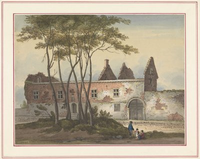 Ruin av gården Le Caillou Sju plattor av Waterloo och omgivningar (serietitel) av Anonymous