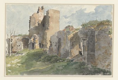 Ruinerna av Château de Chevreuse av Anonymous