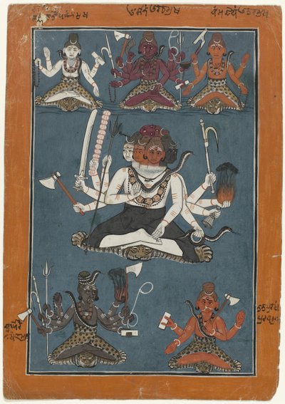Shiva Pancha-vaktra av Anonymous