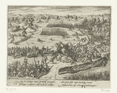 Slaget vid Heiligerlee, 1568 av Anonymous