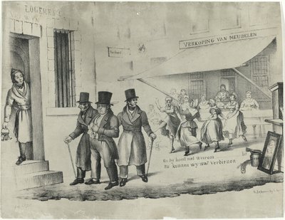 Tecknad film om C. Seyn, 1838-1839 av Anonymous