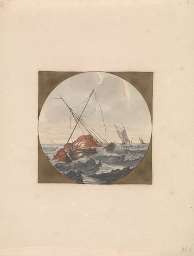 Strykning av seglet Ships at Sea (serie B) (serietitel) av Anonymous