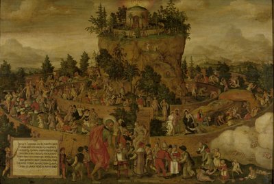 Tabula Cebetis (The Tabula of Cebes eller The Journey of Human Life) av Anonymous