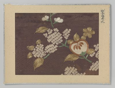 textilfragment av Anonymous