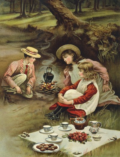 Barnens picknick av Anonymous