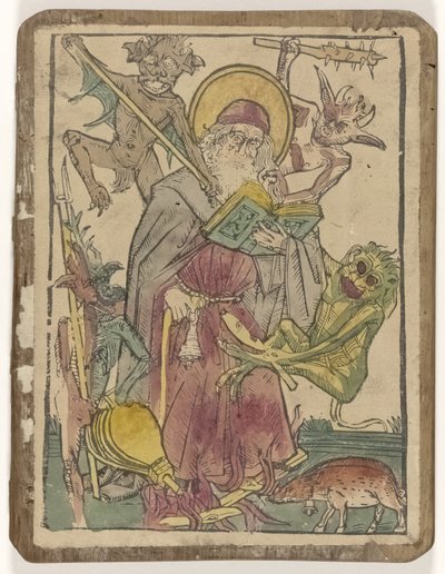 Frestelsen av Sankt Antonius Sankt Antonius frestelse av Anonymous