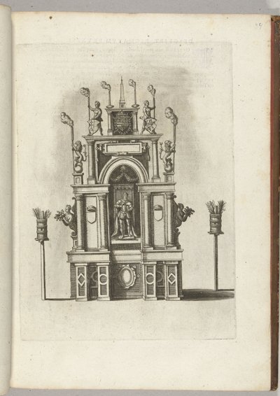 Scen med kejsar Maximilian II, 1594 av Anonymous