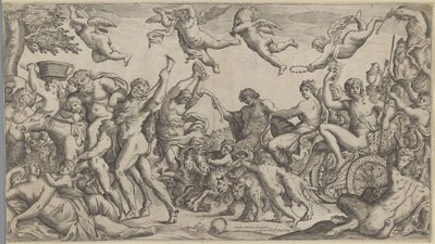 Triumf för Bacchus och Ariadne av Anonymous