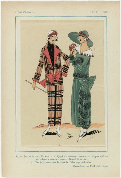 Mycket parisisk, 1923, nr 5: 5.- DRAGNAS DAG... av Anonymous