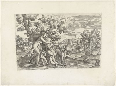 Venus och Adonis av Anonymous