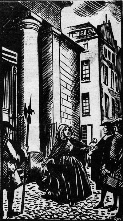 Giftaffär under kung Ludvig XIV mellan 1672 och 1692: arresteringen av Catherine Deshayes, hustru Monvoisin och smeknamnet La Voisin (1640-1680) av Gabriel Nicolas de La Reynie. Illustration hämtad från "" Le petit journal illustrious"" 1931 av Anonymous Anonymous