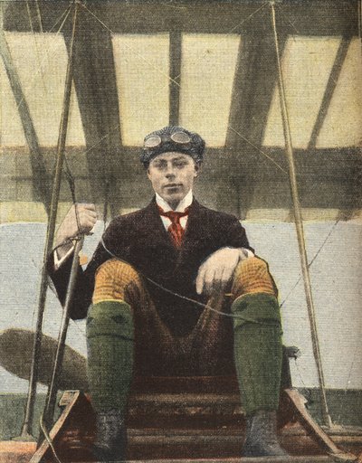 Flyg: porträtt av flygaren Henri Wynmalen (Henri Wijnmalen av Anonymous Anonymous