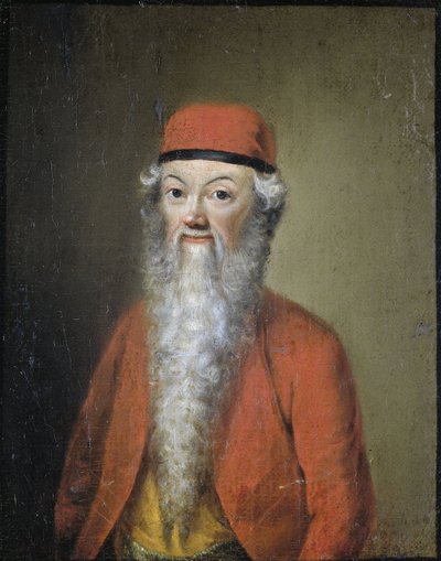 Karikatyr av Jean-Etienne Liotard, ca 1752-1800 (olja på panel) av Anonymous Anonymous