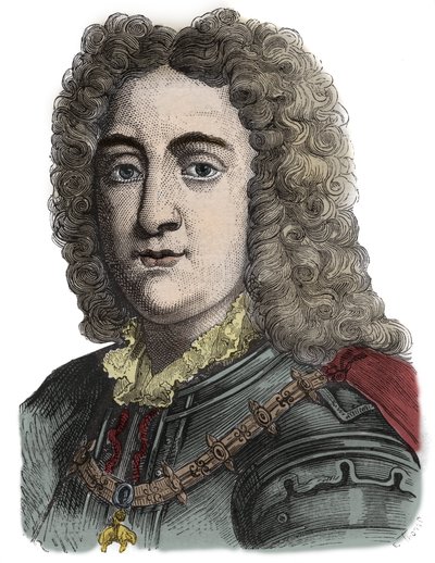 Karl VI, helig romersk kejsare (1685-1740) - Karl av Habsburg (Karl von Habsburg) (Karl VI av det heliga riket) 1685-1740 - Gravyr av Anonymous Anonymous