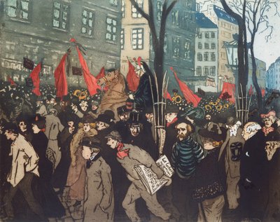 Clemence Louise Michels begravning den 22 januari av Anonymous Anonymous