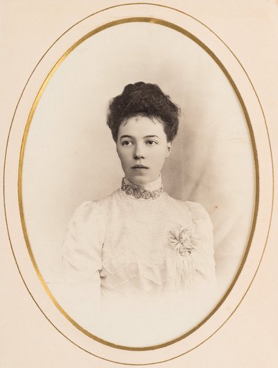 Storhertiginnan Olga Alexandrovna av Ryssland (1882-1960), anonym. Albumin foto. Privat samling av Anonymous Anonymous