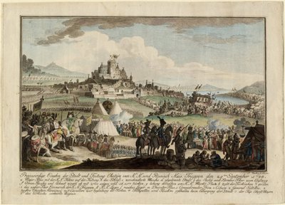Guerre russo-turque de 1787-1792 - Ryska arméns intagande av Khotyn den 29 september av Anonymous Anonymous