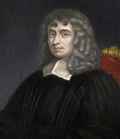 Isaac Barrow (1630-1677) engelsk filolog, matematiker och teolog - Isaac Barrow 1630-1677, engelsk klassisk forskare, teolog och matematiker av Anonymous Anonymous