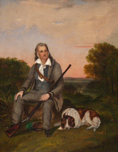 John James Audubon (1785- 1851), ca 1841 (olja på duk) av Anonymous Anonymous