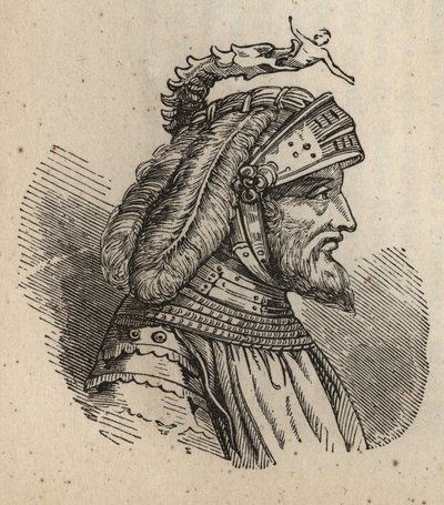 Luchino Visconti (condottiere) - Lucien Visconti - Lucchino - 1287-1349 - gravyr av Anonymous Anonymous