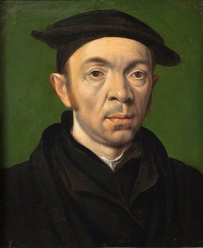 Manligt porträtt, ca 1550 (olja på koppar) av Anonymous Anonymous