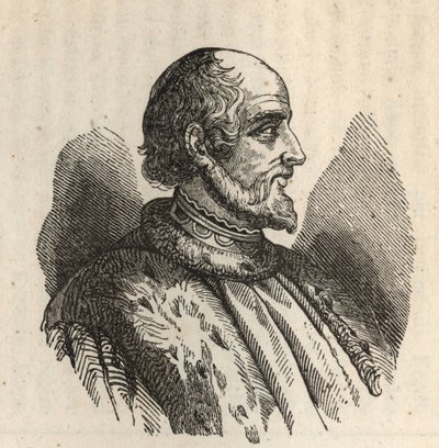 Matteo I Visconti, kallad Matteo Magno (Mathieu I Visconti, kallad den store) - 1250-1322 - av Anonymous Anonymous