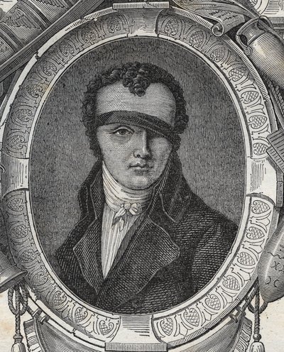 Nicolas Jacques Conte (1755-1805), fransk målare, kemist och uppfinnare - av Anonymous Anonymous
