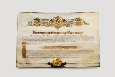 Order of the Golden Fleece: The Austrian Golden Fleece - Diplôme d