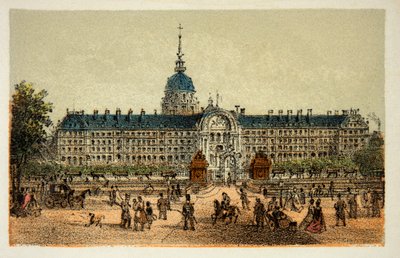 Paris 1874: Hotel des Invalides, privat samling av Anonymous Anonymous